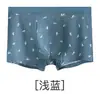 Calzoncillos bóxer deportivos de algodón transpirable para hombre, antibacterianos, transpirables, de cintura media, talla grande
