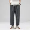 Ropa para Hombre Fengshe / Pantalones casuales versátiles estilo americano 2026 para hombre, pantalones de trabajo japoneses de pierna recta holgada de moda para hombre