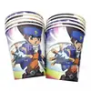 Conjunto de Decoração para Festa Beyblade Battle Gyro Bandeira Bolo Cartão Balão Conjunto Suprimentos de Aniversário Infantil