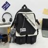 Mochila Escolar Ensino Fundamental Estudante Masculino Estudante Universitário ins Tendência Legal Design com Senso de Design Grande Capacidade Mochila Ensino Médio Leve Mochila Feminino