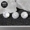 Brinco Roda Gigante em Liga de Titânio F136 8mm Piercing Labial Piscante Piercing de Cartilagem do Ouvido Joia de Piercing de Titânio G23 Atacado