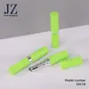 Tubo de Batom Hermético Redondo Jinze com Anel Central Embalagem de Tubo Plástico Vazio
