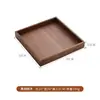 Caja de Almacenamiento de Escritorio de Madera Maciza de Nogal Negro Caja de Almacenamiento Cosméticos Documentos Libros Artículos Varios Organización del Hogar Caja de Madera Cesta