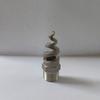 Bico espiral de aço inoxidável spray remoção de poeira de combustão dessulfuração anti-entupimento bico 60 graus 304