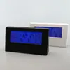 Reloj de Clima LCD Creativo Casual Temperatura Humedad Despertador Función de Repetición Reloj de Mesa de Noche Reloj Electrónico Yd001