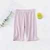 Pantalones cortos de modal Lanjing de cinco puntos para niñas Clase A, pantalones de seguridad finos de verano para niños, ropa exterior para bebé, pantalones de longitud media