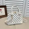 2026 Verano Nuevo Bolso Casual Versátil de Moda con Lunares Bolso de Hombro Simple Bolso Cruzado Tipo Concha Bolso de Mujer al por Mayor