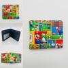 Bolsa para Monedas Super Mary Mario Bros Mario Estudiante Hombres y Mujeres Billetera Plegable de Cuero PU Porta Tarjetas