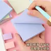 Notas adhesivas color Morandi, blocs de notas coloridos para estudiantes, notas adhesivas para uso en oficina, papel de notas desprendible al por mayor