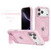 Comercio Exterior Adecuado para iPhone 18 Funda de Teléfono con Soporte Plegable Venta al por Mayor Apple 17 Pro Max Funda de Teléfono Magnética Mate