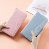 Nuevo monedero largo para mujer, clutch con cremallera, piel suave, moderno, adecuado para estudiantes, monedero para monedas, funda para teléfono, bolsa de almacenamiento transfronteriza