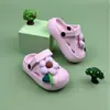 2026 Novo Lindo DIY Original Acessório Chinelos de Verão para Crianças Tamancos Interno Banheiro Antiderrapante para Crianças Maiores