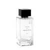Botella de Perfume Transparente Rectangular 30ml 50ml 100ml Botella de Relleno de Perfume a Presión con Tapa de Clic Botella con Atomizador de Vidrio