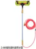 Escova para Lavagem de Carros e Ônibus com Haste Telescópica, Escova para Lavagem de Carros com Entrada de Água, Escova de Spray com Entrada de Água, Escova Extensível para Lavagem de Carros e Ônibus