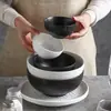 Conjunto Criativo de Louça Cerâmica Textura Rocha Mocha High-End Fosco Tigela de Arroz Japonesa Prato Peixe Prato para Molho