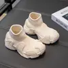 Zapatos de Caña Alta para Hombre Verano 2025 Nueva Moda Zapatos Tipo Calcetín de Tejido Flyknit Estudiante Adolescente Deportivos Casuales Zapatos de Moda para Hombre
