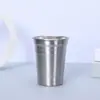 Taza duradera de acero inoxidable 304 para té de leche, taza de gran capacidad para bebidas frías al aire libre, taza de café portátil, vaso de cerveza, de una sola capa, diseño elegante