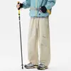 Calças Softshell Nasa Masculinas Primavera Outono 2025 Novas para Exterior à Prova de Vento Impermeáveis Calças de Caminhada Plissadas Cargo Calças de Paraquedista