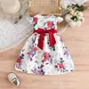 Vestido de Princesa sin Mangas con Lazo Tridimensional para Niña Vestido de Verano 2025 Vestido Dulce para Bebé Niña