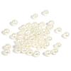 Perlas Imitación Redondas de Agujero Grande de ABS para Pulsera Colgante de Joyería DIY al por Mayor Cuentas Sueltas Hechas a Mano para DIY