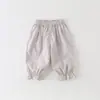 Pantalones Finos de Verano Anti-Mosquitos para Bebés Niñas, Pantalones Largos Casuales para Bebés y Niños Pequeños, Pantalones Versátiles Transpirables para Niñas, Categoría a