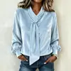 Ropa Femenina Transfronteriza Europea y Americana Otoño/Invierno 2026 Nuevo Terciopelo Diseño de Moda Sentido Cinta Top Femenino Camiseta de Color Sólido