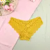Calcinhas Femininas Sem Costura Cavas Baixas Vazadas Malha Respirável Calcinhas Femininas Amigas da Pele Calcinhas de Renda Sexy Femininas