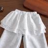 Conjunto de Ropa de Primavera Nuevo Estilo Coreano para Niñas Pequeñas y Niños Pequeños, Sudadera de Manga Larga con Mariposa 3D a la Moda y Pantalones Jogger para Bebé