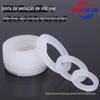 Silicone de grau premium resistente a altas temperaturas 4 pontos 6 pontos de vedação junta torneira válvula angular mangueira aquecedor de água anel de vedação junta de borracha