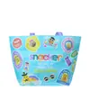 Sacolas laminadas tecidas em estoque, impressão digital em pequenos lotes, logotipo personalizado, entrega rápida, sacolas chamativas para exposições