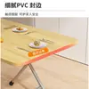 Mesa Plegable Alquiler Casa Mesa de Comedor Sencilla Mesa de Comedor para el Hogar Mesa para Puesto al Aire Libre Mesa Rectangular Portátil Mesa al por Mayor