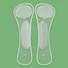 Plantillas de Tacón Alto con Cojín de Siete Puntos y Soporte de Doble Arco para Mujer, Almohadillas de Masaje Elásticas Suaves que Absorben los Golpes en el Arco, Soportes Transparentes para la Planta del Pie