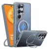 Funda para Teléfono Móvil con Fulcro Magnético Adecuada para Samsung S26Ultra Soporte Giratorio Amortiguador Cubierta Protectora Anticaídas A37/A57