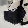 Nueva ropa interior sin costuras de seda de hielo fina de secado rápido pura sexy transpirable sin costuras cintura hueca calzones de color sólido para mujer