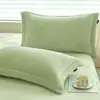 Par de Fronhas de Leite Fleece Espesso de Inverno 40x60 Fronha de Fleece Coral Tamanho Grande 50x80 Revestimento para Almofada