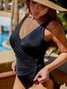Traje de Banho Europeu e Americano Comércio Exterior Transfronteiriço Amazon Peça Única, Moda e Sexy Costas Nuas Biquíni