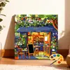 30*30 paisaje de campo pintura al óleo digital DIY pintado a mano escena callejera cafetería pintura decorativa acrílica en stock al por mayor
