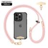 Cordón para Carcasa de Teléfono Móvil Multifuncional Anti-Pérdida Correa Tejida para el Cuello Ajustable Larga Correa para Teléfono Portátil