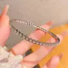 Venta Directa de Fábrica Pulsera de Mielia de Cielo Estrellado de Cobre y Zircón, Pulsera de Lujo Ligero para Mujer, Pulsera de Moda Versátil, Popular Diseño Apilable