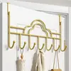 Estante de Almacenamiento con Gancho para Puerta Personalizado para Uso Doméstico, Gancho para Ropa sin Taladro para Dormitorio y Cocina, Gancho Multifuncional para Abrigos