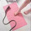 Tapete Antiderrapante com Textura Xadrez Clássico Tapete Doméstico Ecológico Tapete de Chão com Ventosa para Banheiro Tapete para Banho no Chão do Banheiro Venda por Atacado