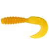 Venta al por mayor de fábrica 6cm cola de rollo 5 por paquete de cebo blando Luya cola simple gusano maggot multicolor simulación cebo falso cebo