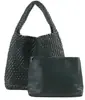 2023 Bolso de Mano Tejido a Mano Gran Capacidad Bolso de Mano Bolso Retro Cesta de Verduras Bolso de Hombro Bolso de Mujer