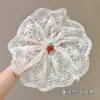 Acessório de cabelo elástico, estilo jovem, scrunchie moderno novo de 2025, headwear de tecido de malha elegante de verão para mulheres