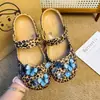 Accesorios para zapatos de ballet con estampado de leopardo DIY, estrellas de felpa adecuadas para zuecos, dijes de zapatos de moda y versátiles, hebillas decorativas de Gato KT