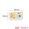 Simulación desayuno postre café pegatina para refrigerador accesorios casa de juegos juguete de cocina decoración diy resina comida y accesorios para jugar
