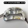 Clip para el Cabello con Nuevo Patrón Degradado Transfronterizo Abs Pinza de Tiburón Grande de Gama Alta Clip para la Parte Posterior de la Cabeza Accesorios para el Cabello Fabricante Lote