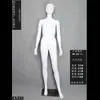 Maniquí Femenino de Plástico de Cuerpo Completo para Ropa, Soporte para Ropa, Maniquí Blanco Abstracto Femenino de Cuerpo Completo con Base