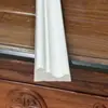 Sofá de Esquina con Flor de Línea Estilo Francés Marco de Moldura de Pared Línea de Yeso Decoración de Borde de Esquina Pared de Fotos Estilo Americano