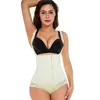 Novo Modelador de Látex Roupa Íntima Feminina Modelador de Barriga Modelador Corporal Zíper Lateral Renda Body